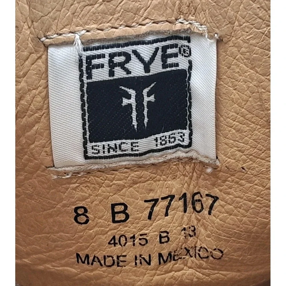 Frye Boots Womens Size 8 B Black Leather Tall Riding Pull On Knee High 77167